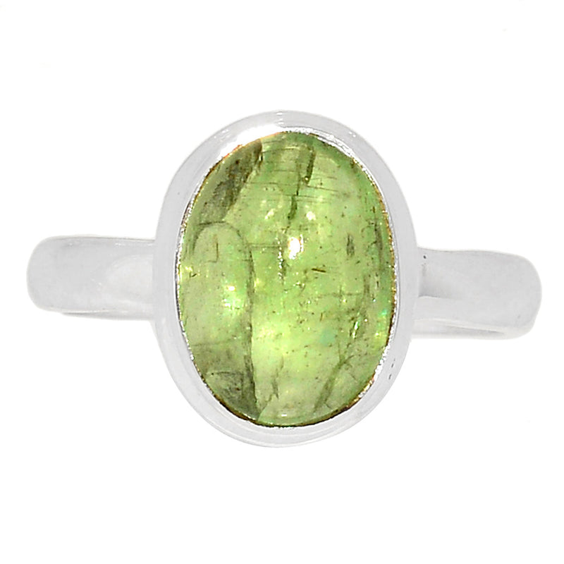 Green Kyanite Cabochon Ring - GKCR243