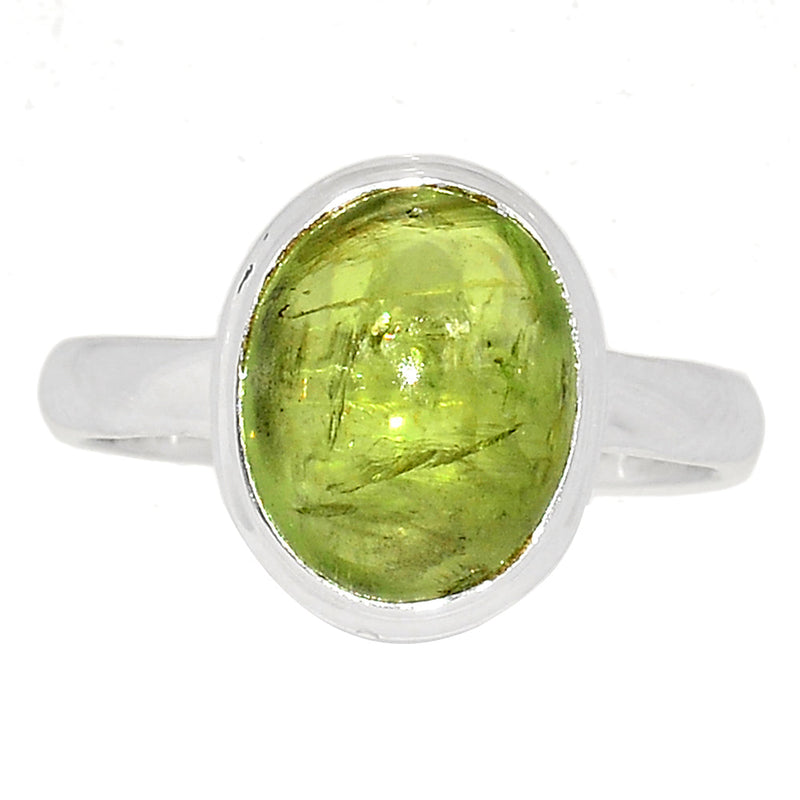 Green Kyanite Cabochon Ring - GKCR245