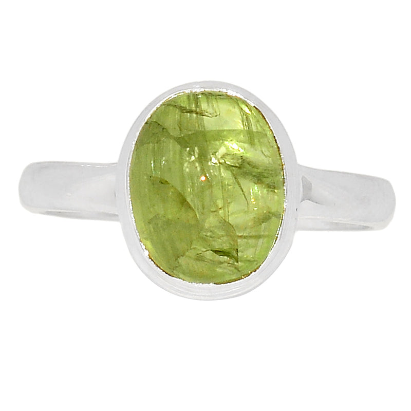 Green Kyanite Cabochon Ring - GKCR246