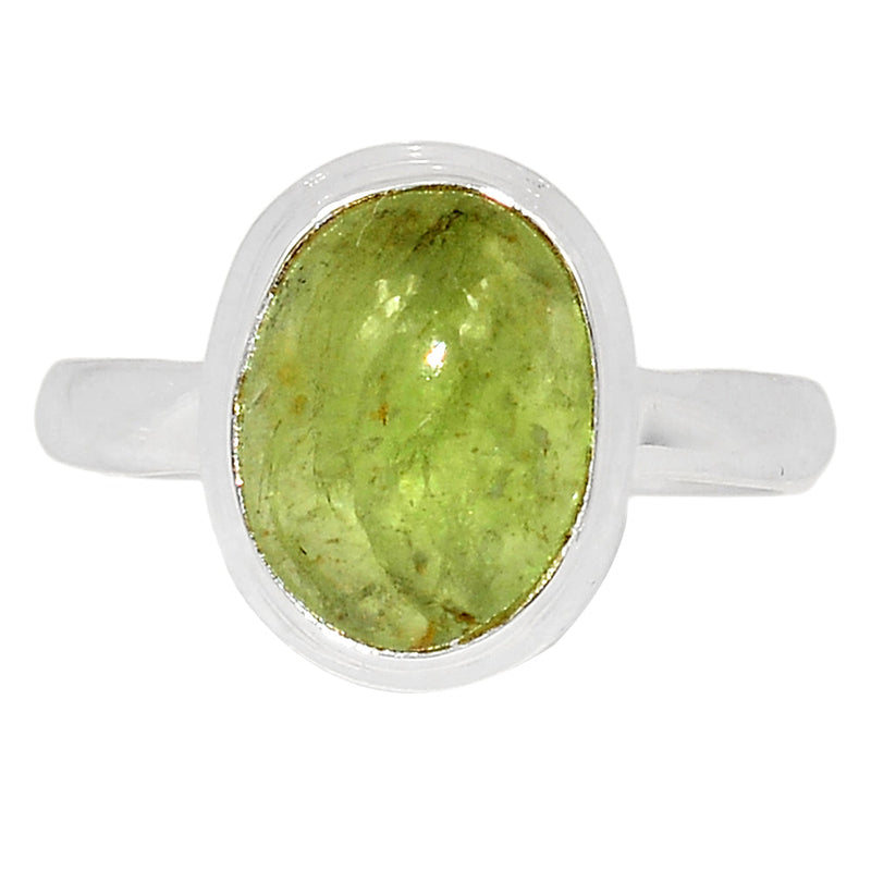Green Kyanite Cabochon Ring - GKCR252
