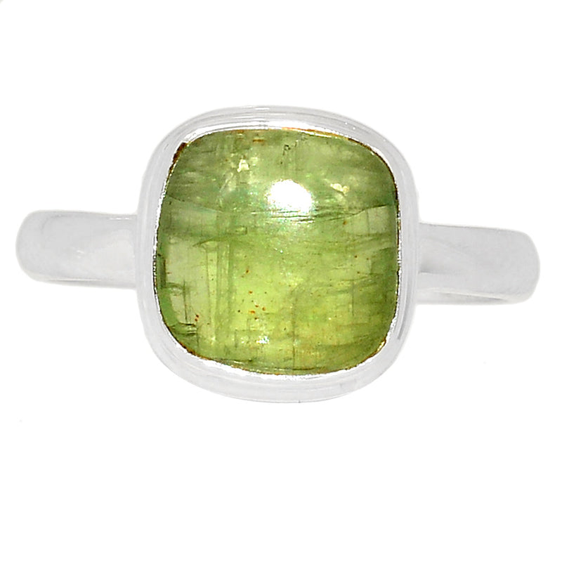 Green Kyanite Cabochon Ring - GKCR257