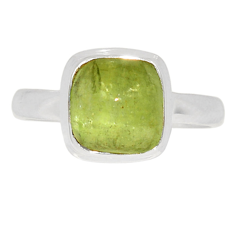 Green Kyanite Cabochon Ring - GKCR259