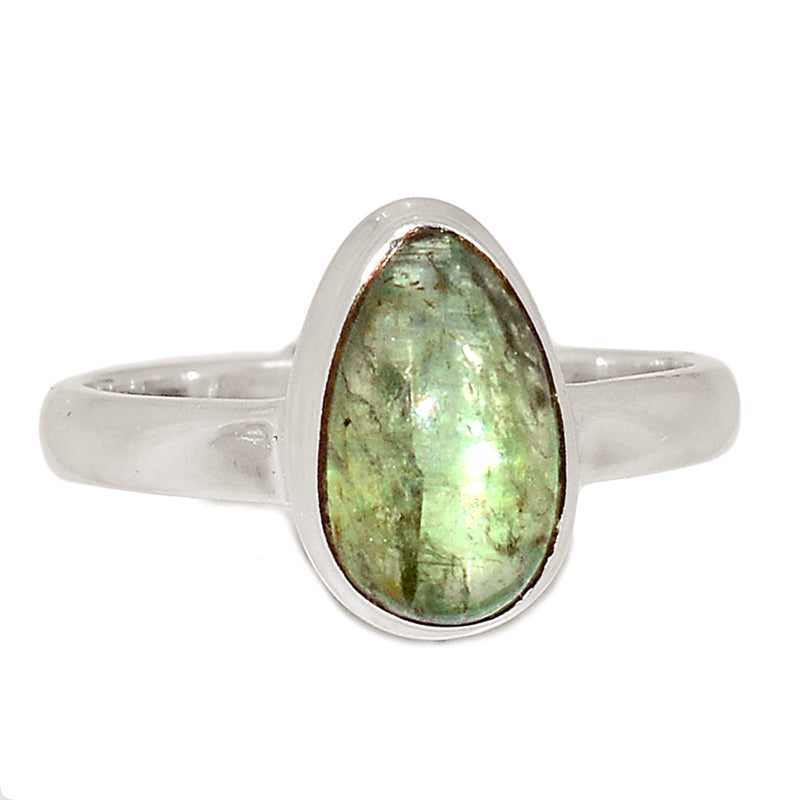Green Kyanite Cabochon Ring - GKCR262