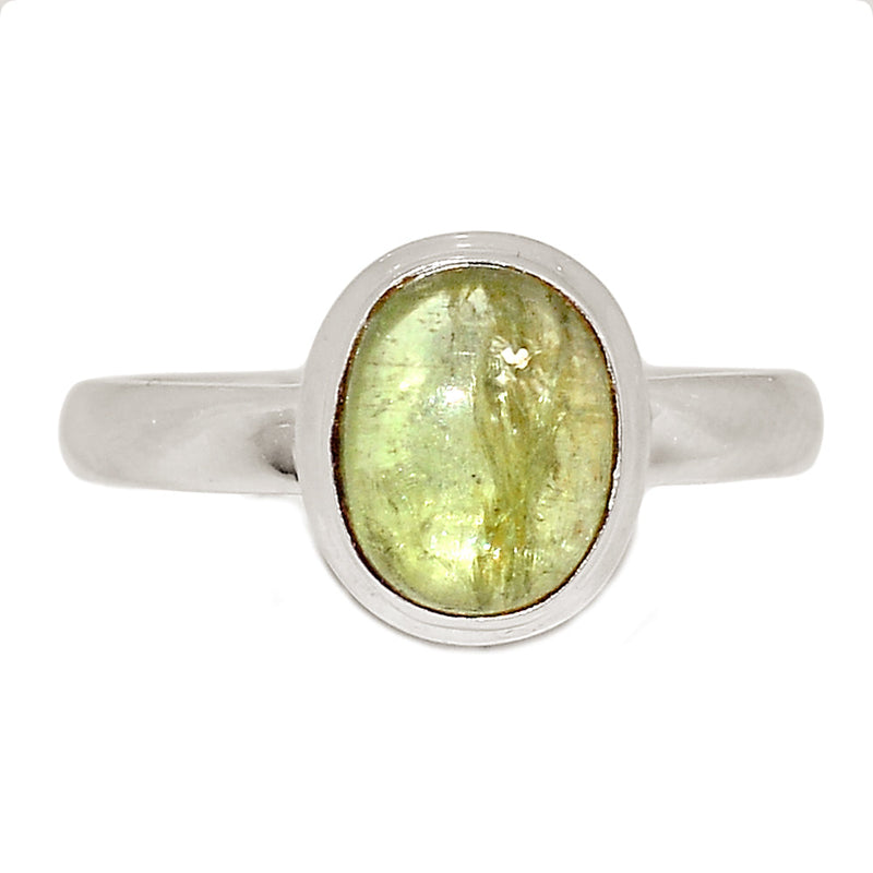 Green Kyanite Cabochon Ring - GKCR264