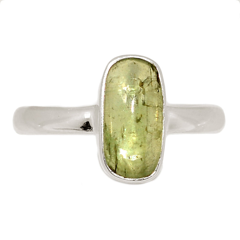 Green Kyanite Cabochon Ring - GKCR308