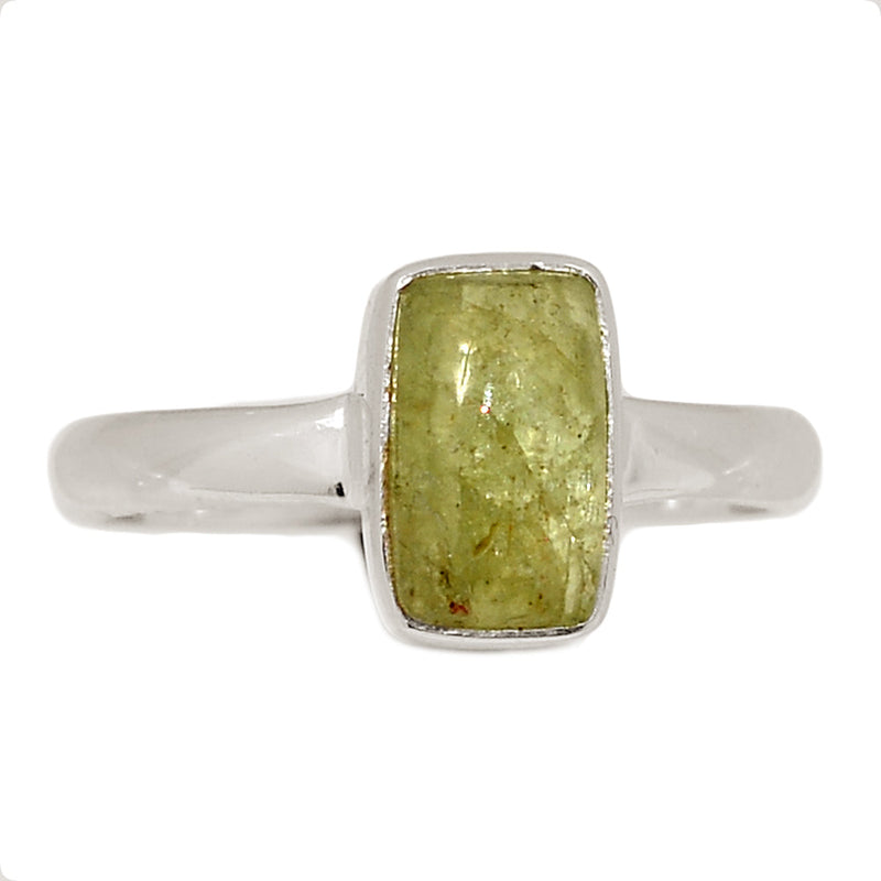 Green Kyanite Cabochon Ring - GKCR309