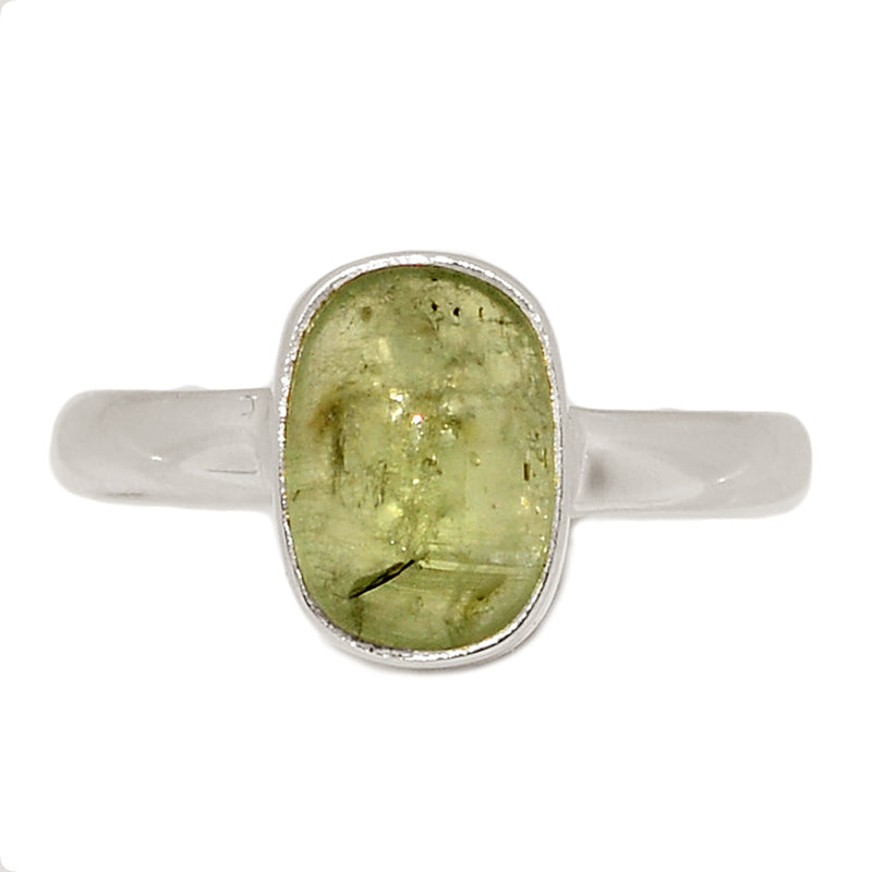 Green Kyanite Cabochon Ring - GKCR313