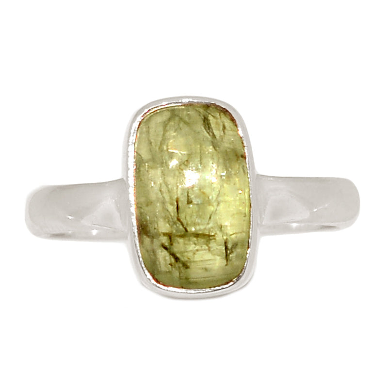 Green Kyanite Cabochon Ring - GKCR314