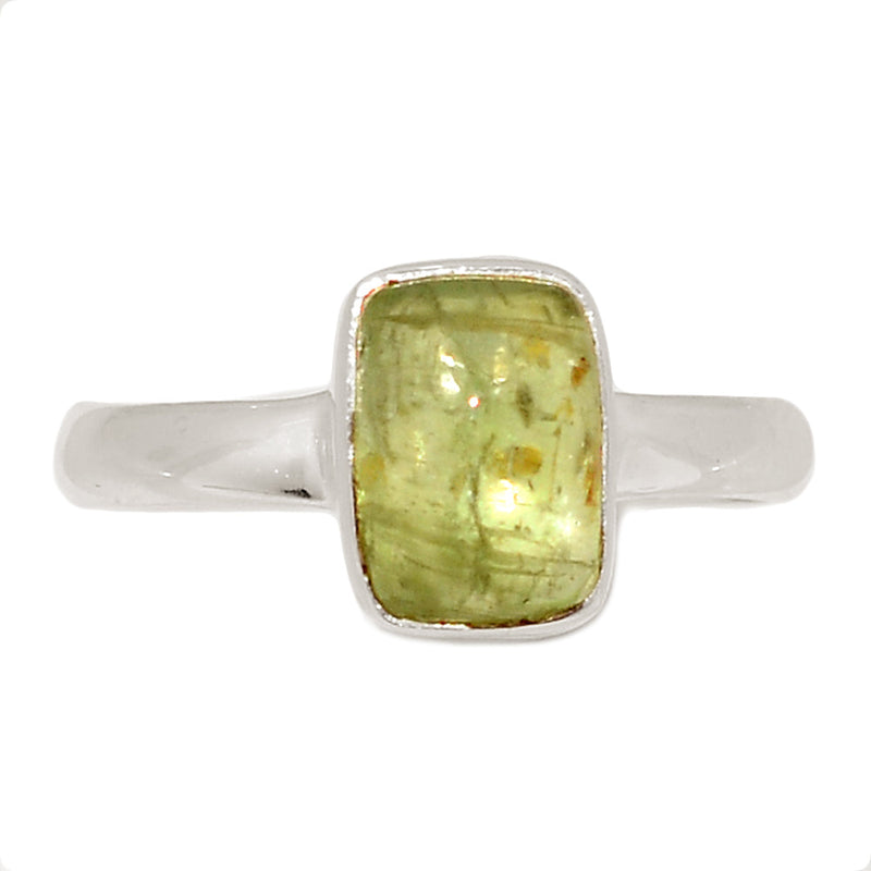 Green Kyanite Cabochon Ring - GKCR316