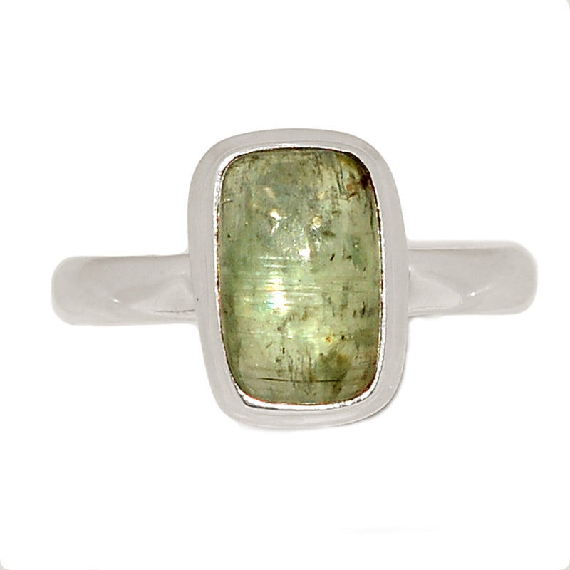 Green Kyanite Cabochon Ring - GKCR319