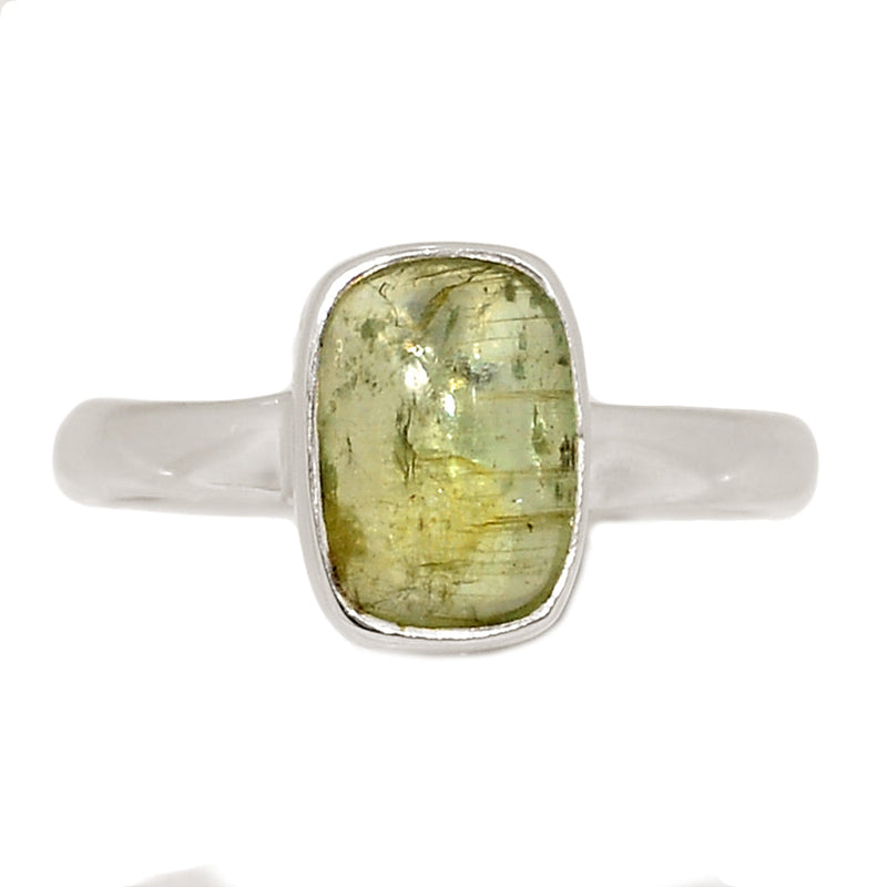 Green Kyanite Cabochon Ring - GKCR320