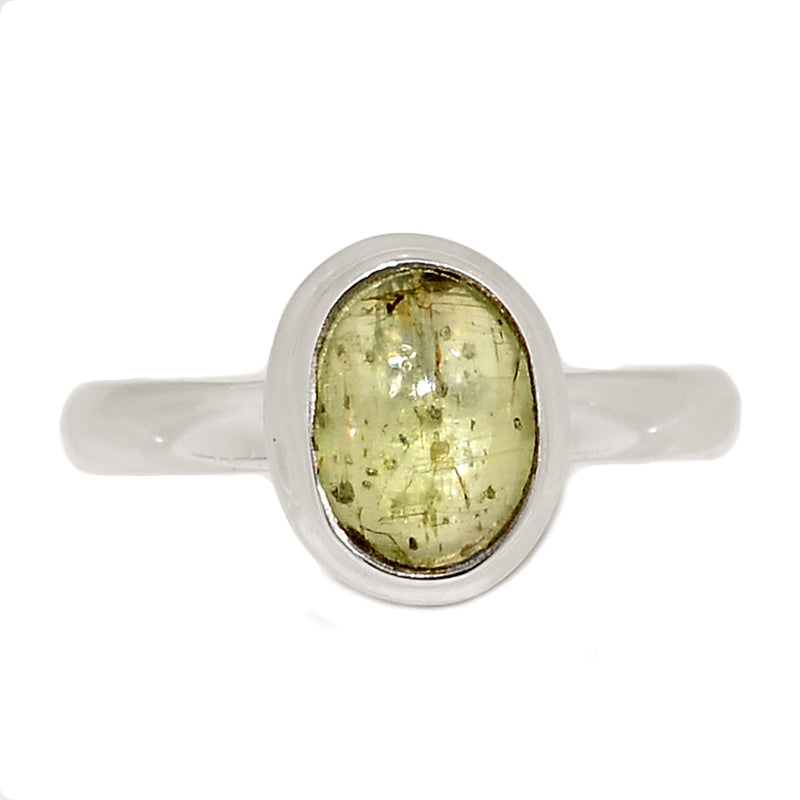 Green Kyanite Cabochon Ring - GKCR321