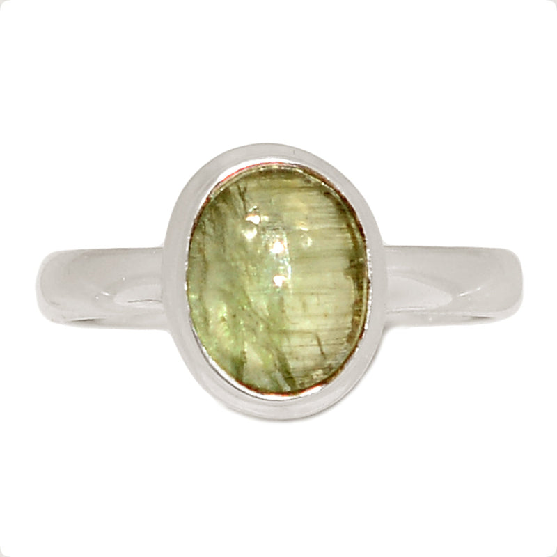 Green Kyanite Cabochon Ring - GKCR322