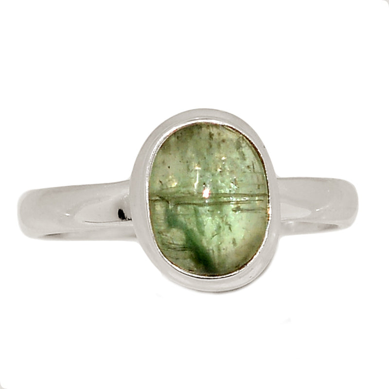 Green Kyanite Cabochon Ring - GKCR326