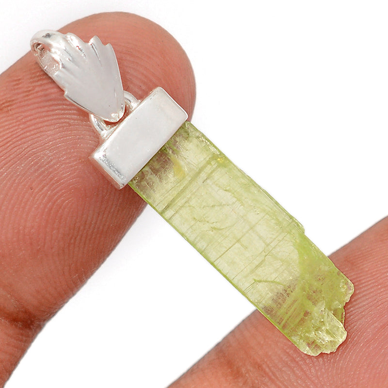 1.5" Green Kyanite Rough Pendants - GKRP543