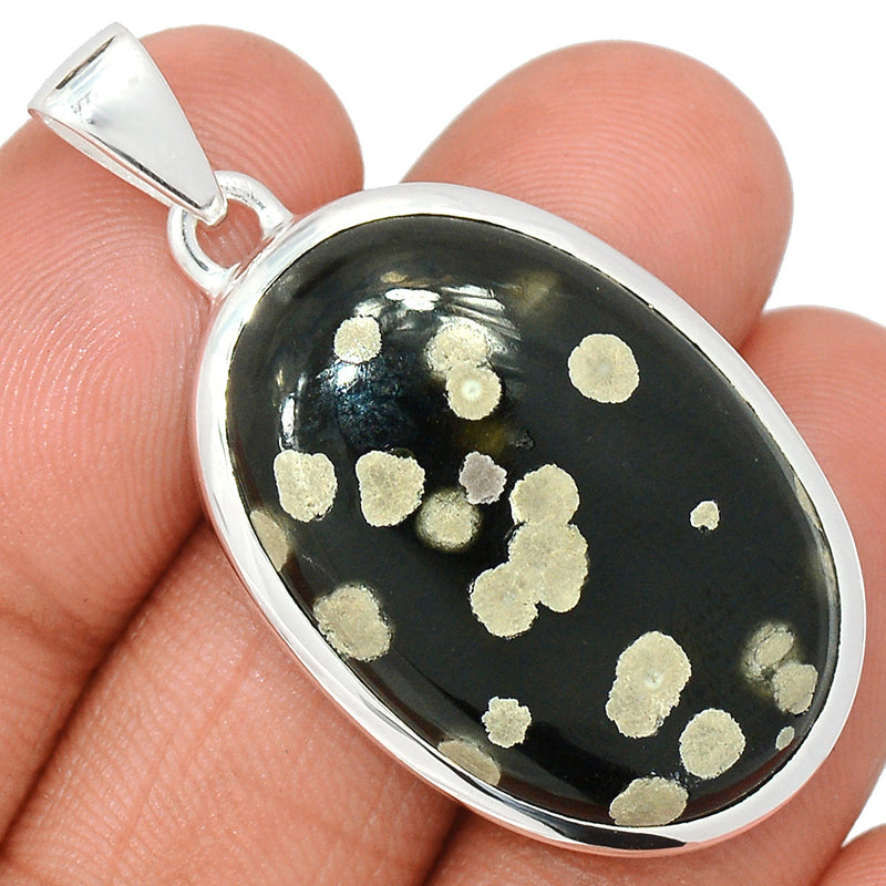 1.7" Galaxy Obsidian Pendants - GLOP3
