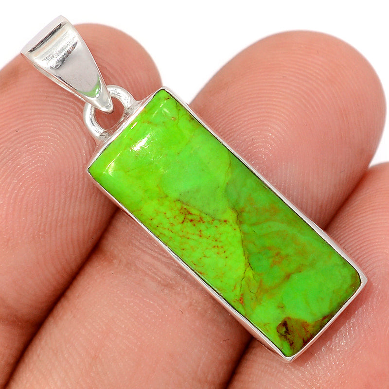 1.5" Green Mohave Turquoise Pendants - GMTP1085