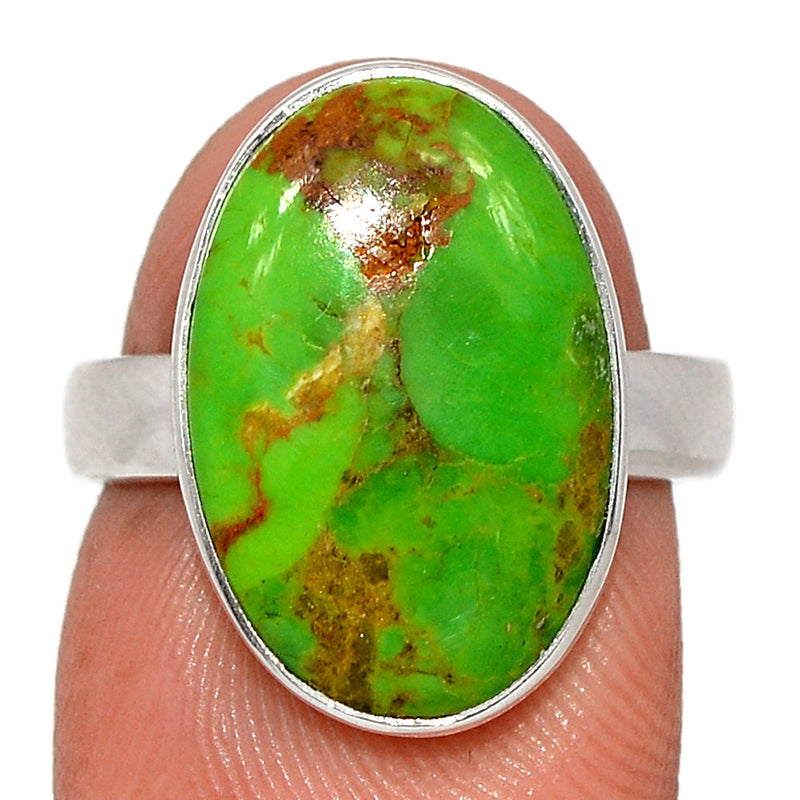 Green Mohave Turquoise Ring - GMTR880