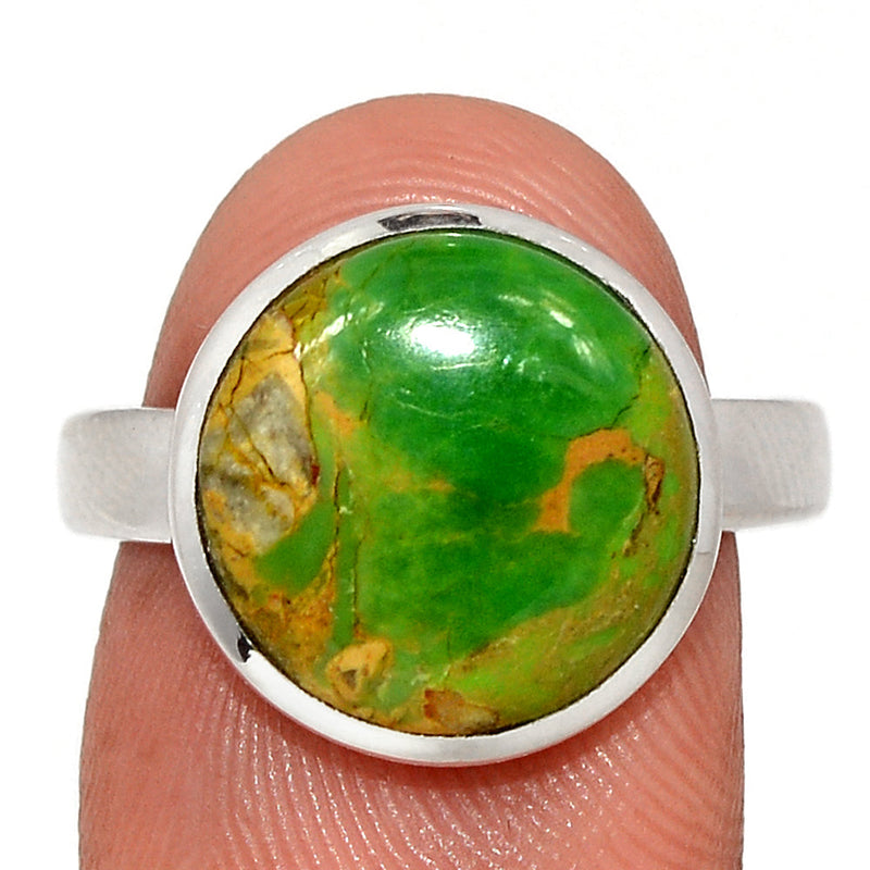 Green Mohave Turquoise Ring - GMTR882