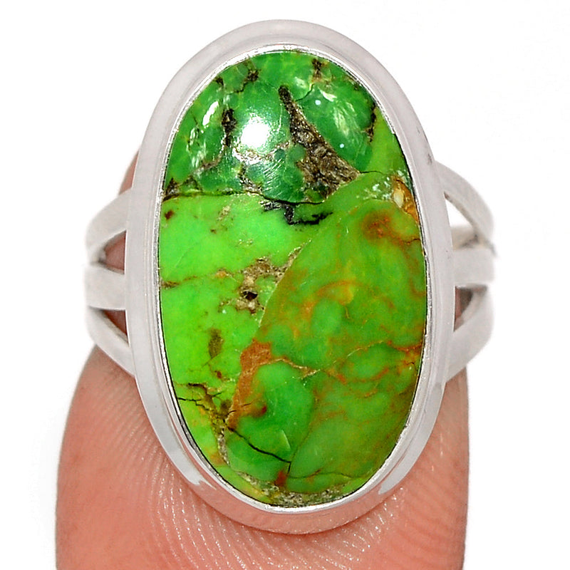 Green Mohave Turquoise Ring - GMTR889