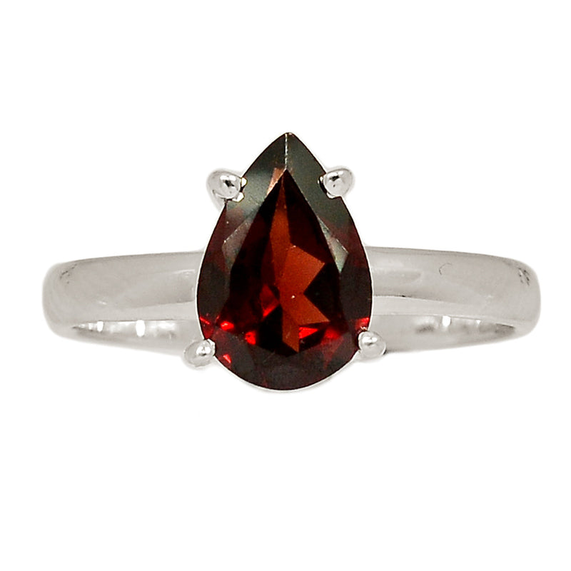 Claw - Garnet Faceted Ring - GNFR1168