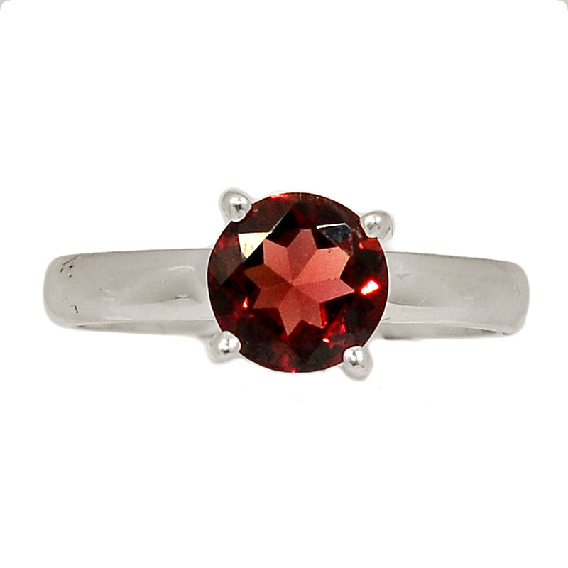 Claw - Garnet Faceted Ring - GNFR1196