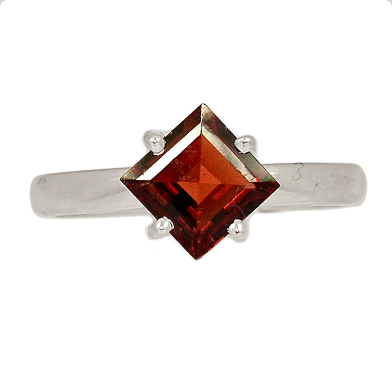 Claw - Garnet Faceted Ring - GNFR1203