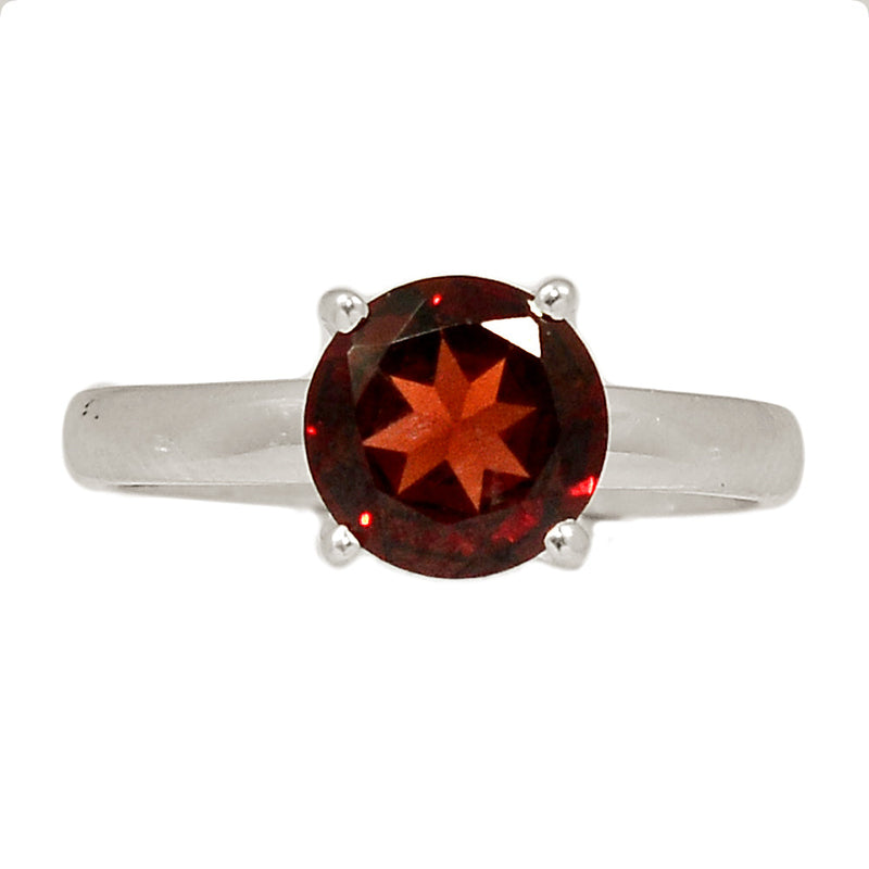 Claw - Garnet Faceted Ring - GNFR1206