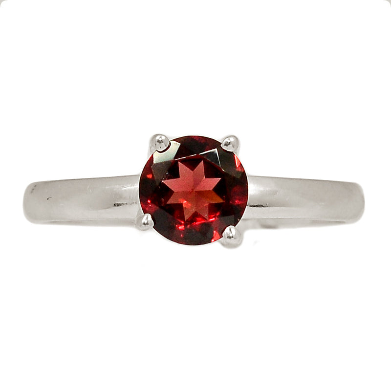 Claw - Garnet Faceted Ring - GNFR1208