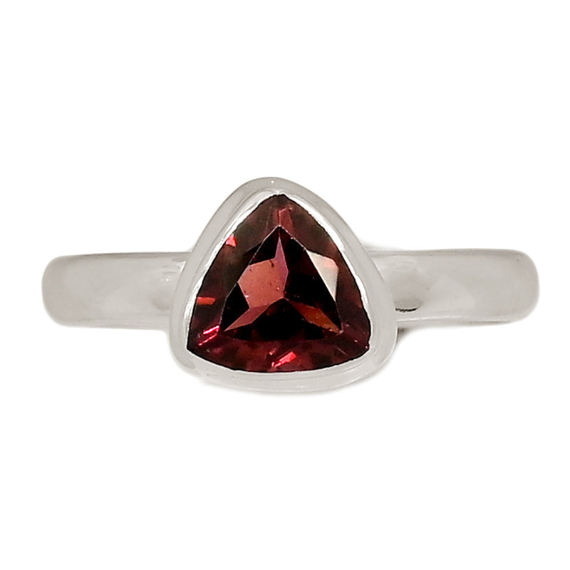 Garnet Faceted Ring - GNFR1311