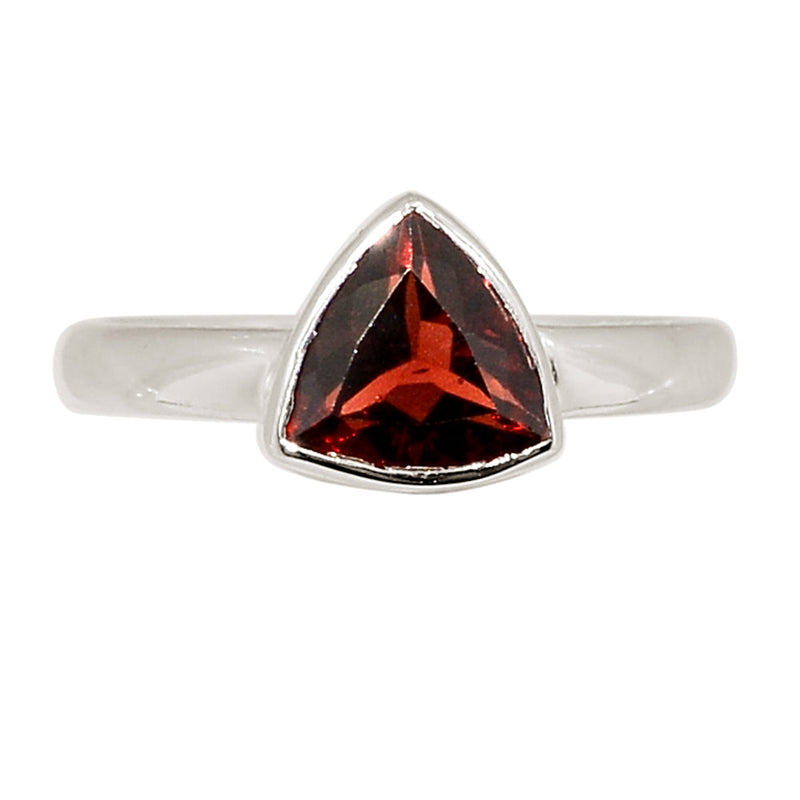 Garnet Faceted Ring - GNFR1336