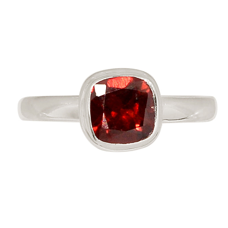 Garnet Faceted Ring - GNFR1339