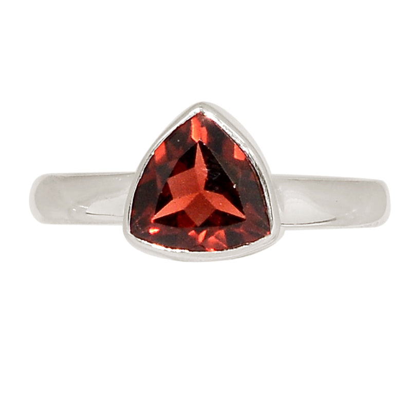 Garnet Faceted Ring - GNFR1340