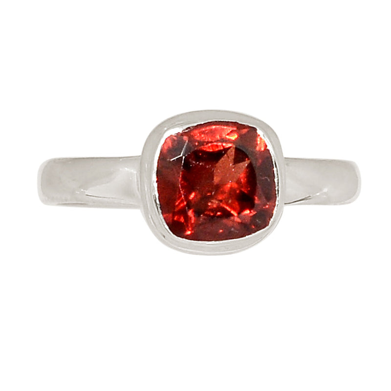 Garnet Faceted Ring - GNFR1341