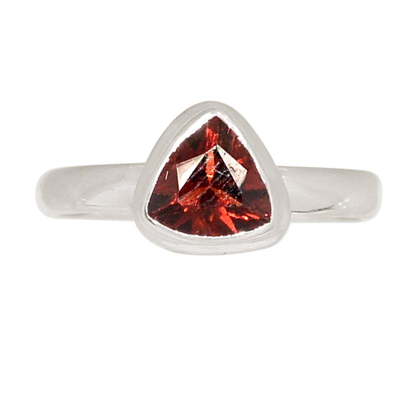 Garnet Faceted Ring - GNFR1347