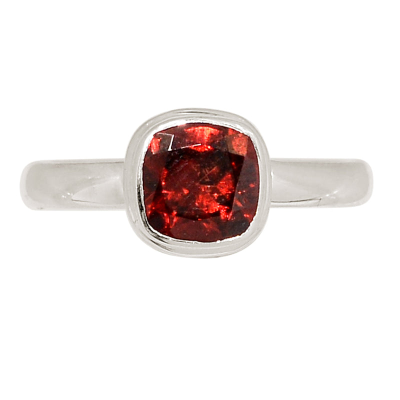 Garnet Faceted Ring - GNFR1348