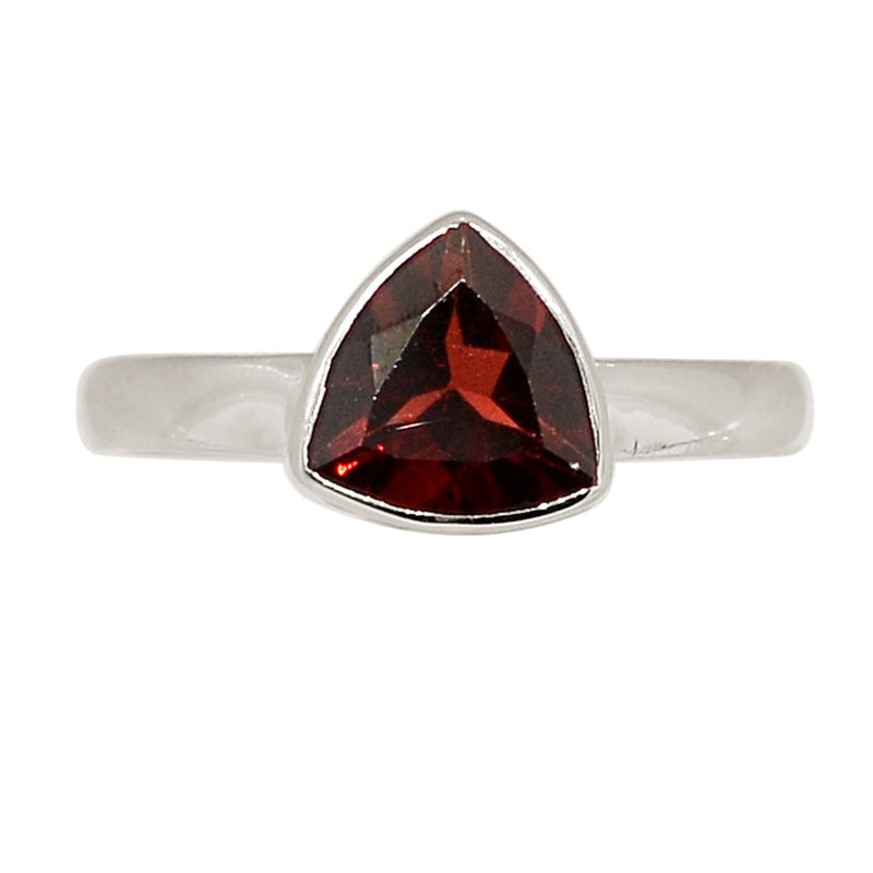Garnet Faceted Ring - GNFR1350