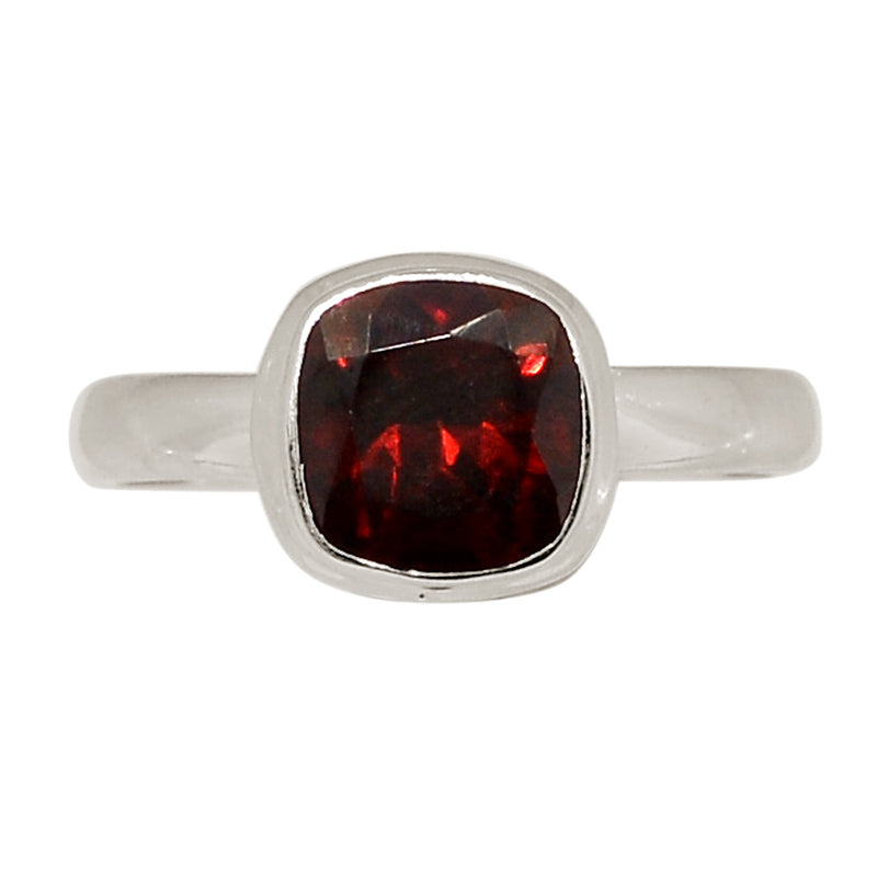 Garnet Faceted Ring - GNFR1355