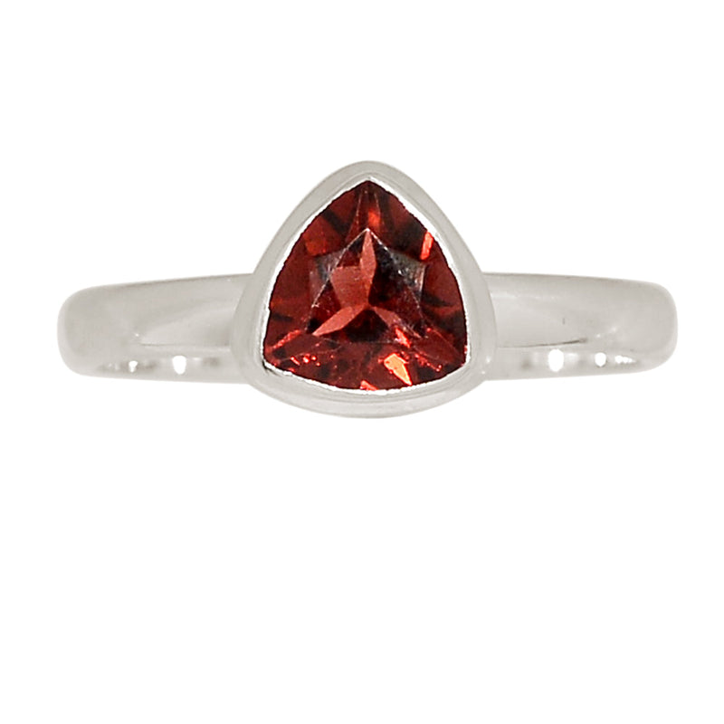 Garnet Faceted Ring - GNFR1360