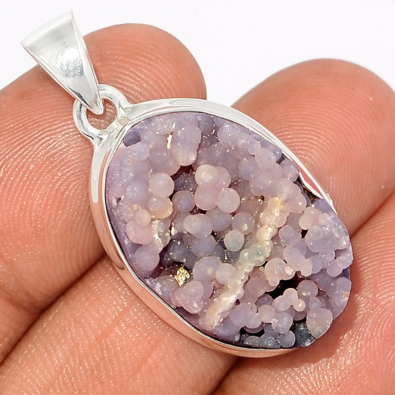 1.5" Grape Agate Pendants - GPAP254