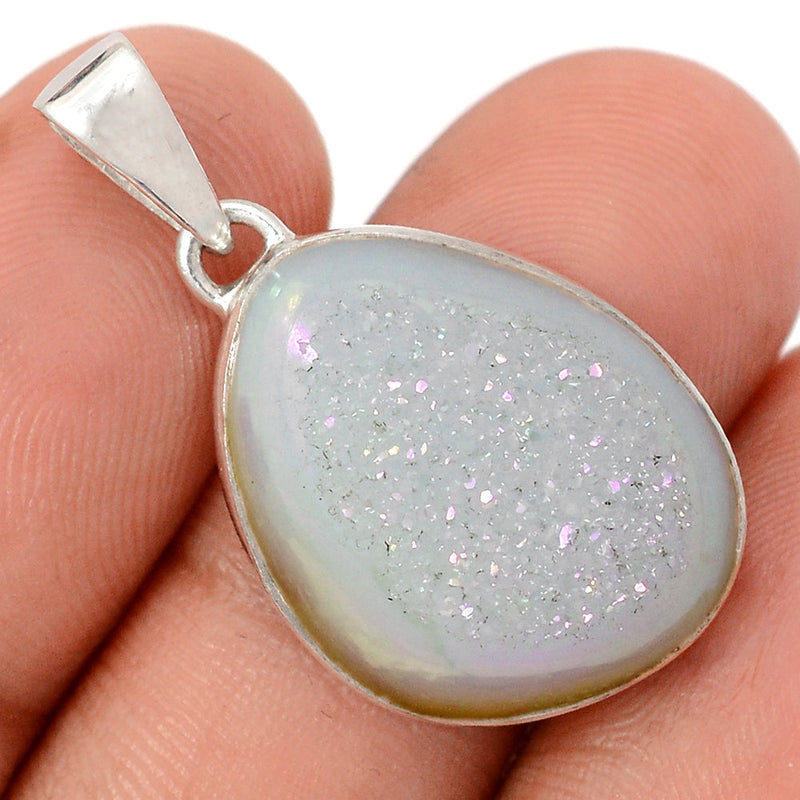 1.2" Angel Aura Druzy Pendants - GPWP653