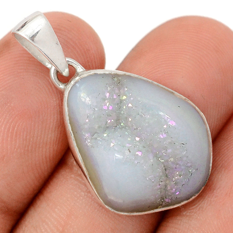 1.2" Angel Aura Druzy Pendants - GPWP654