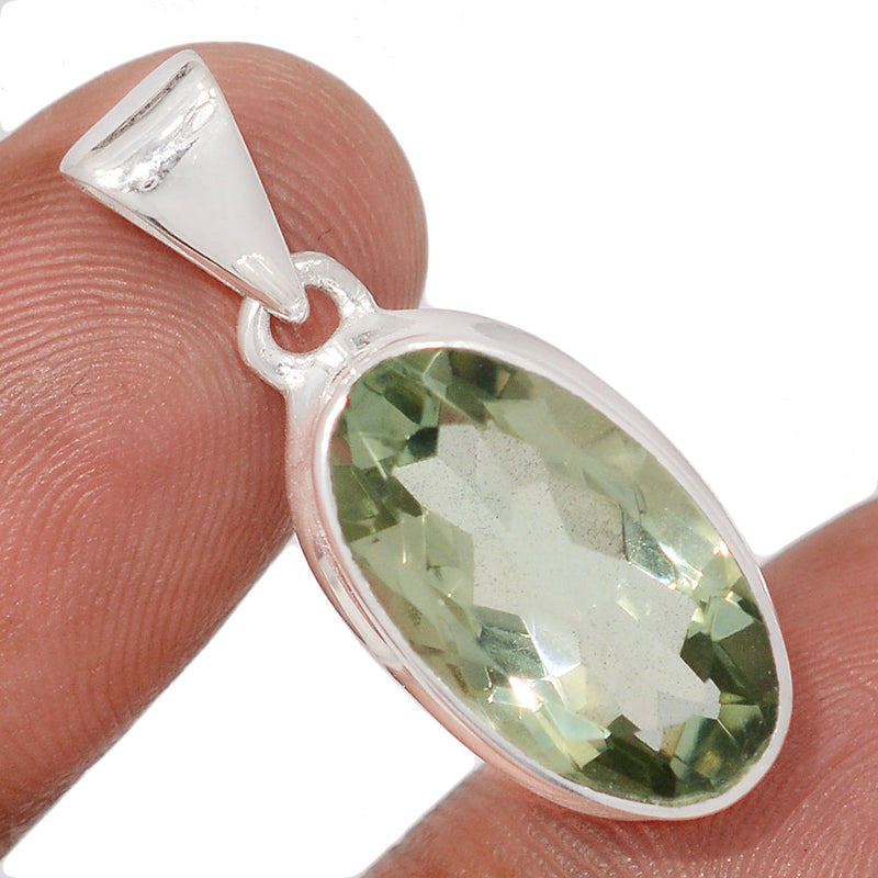 1.2" Green Amethyst Pendants - GRAP2111