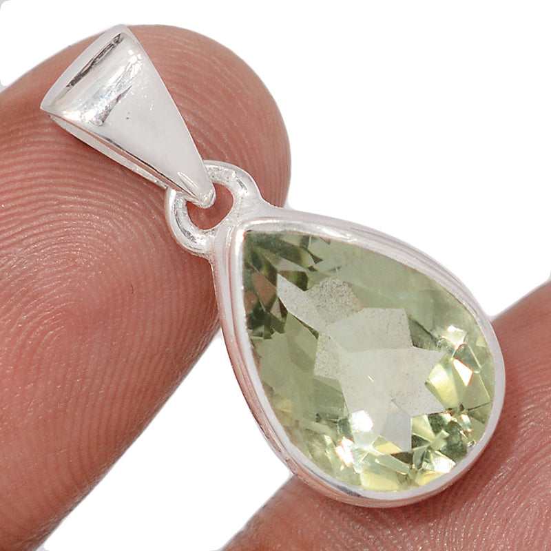 1.1" Green Amethyst Pendants - GRAP2112