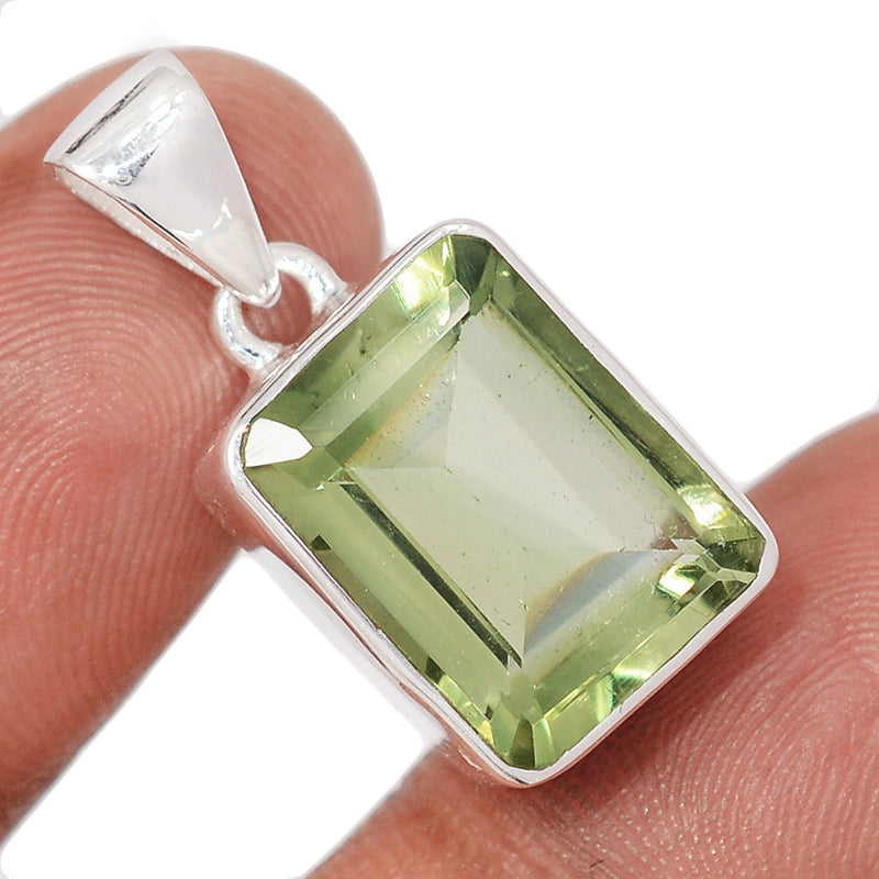 1.1" Green Amethyst Pendants - GRAP2113