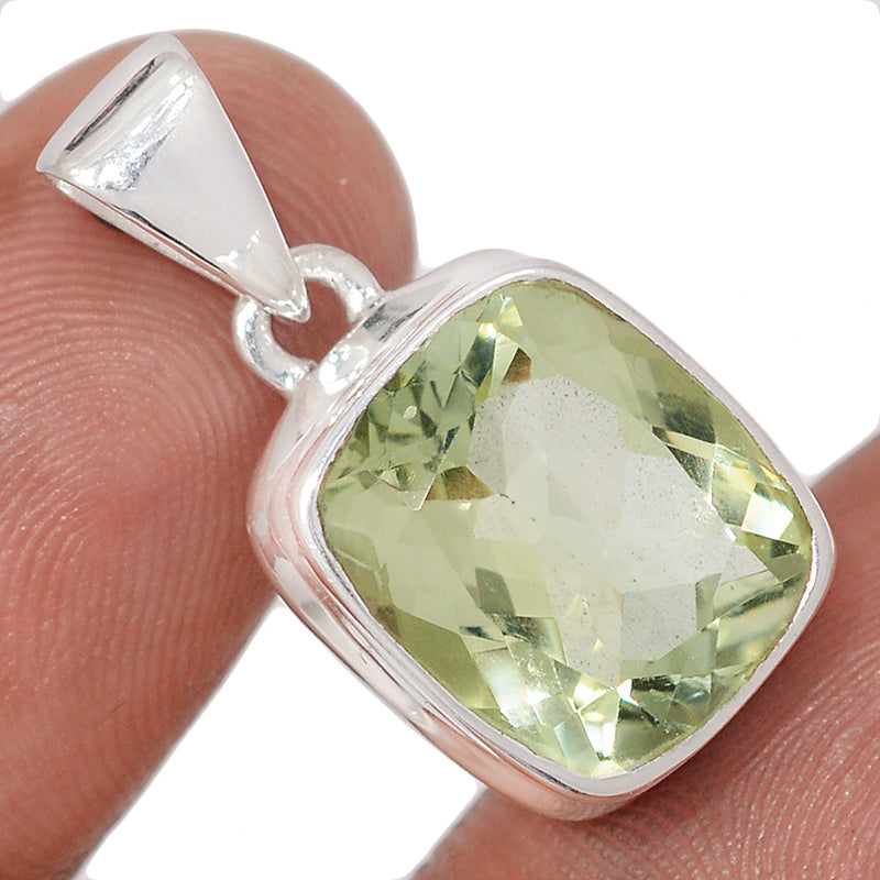 1.1" Green Amethyst Pendants - GRAP2117
