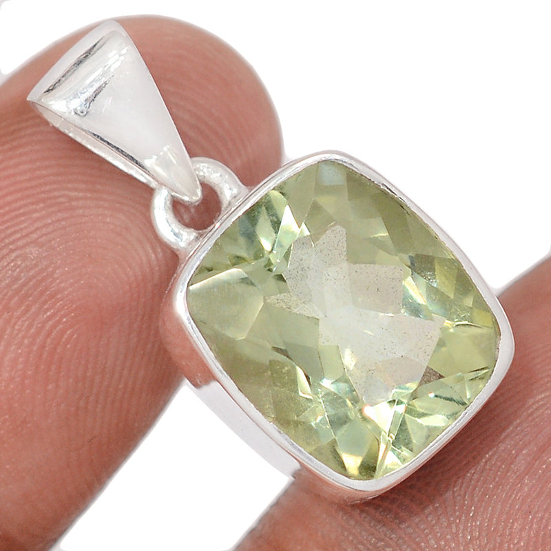 1" Green Amethyst Pendants - GRAP2119