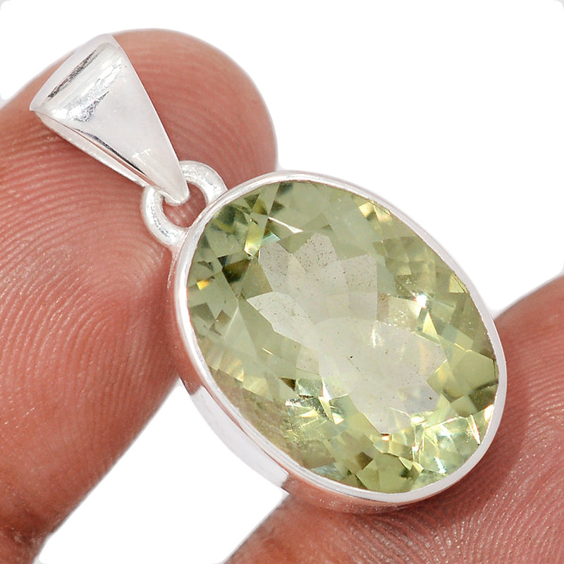 1.1" Green Amethyst Pendants - GRAP2124