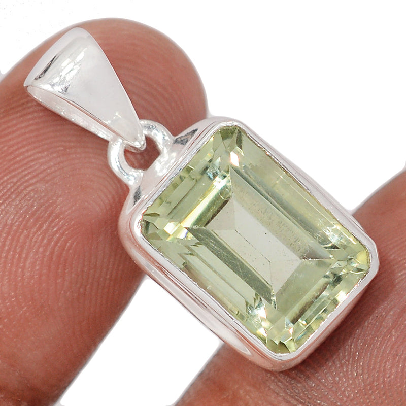 1.1" Green Amethyst Pendants - GRAP2125