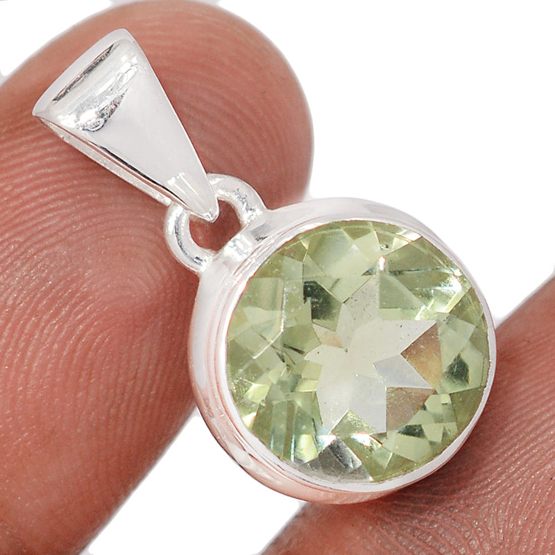 1" Green Amethyst Pendants - GRAP2126